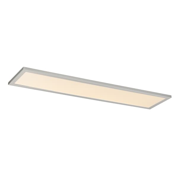 Maxim Lighting Sky 1-Light 11.75" Wide Brushed Aluminum Flush Mount Light 57764WTAL - main
